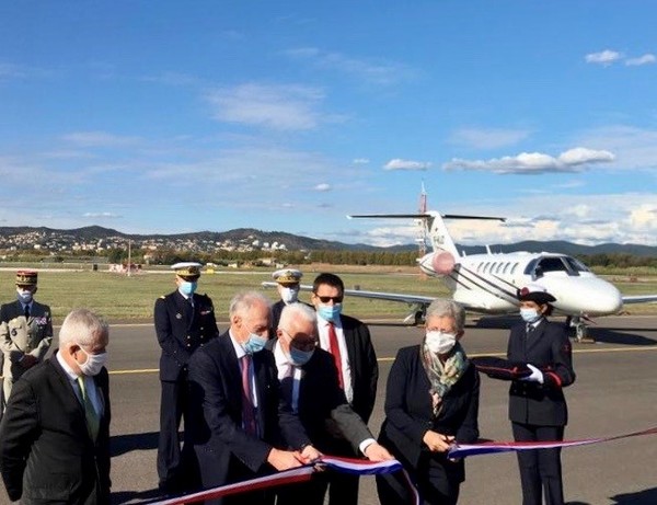 Fin de travaux aéroport Toulon Hyères