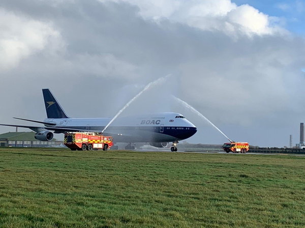 Boeing 747-400 British Airways livrée BOAC