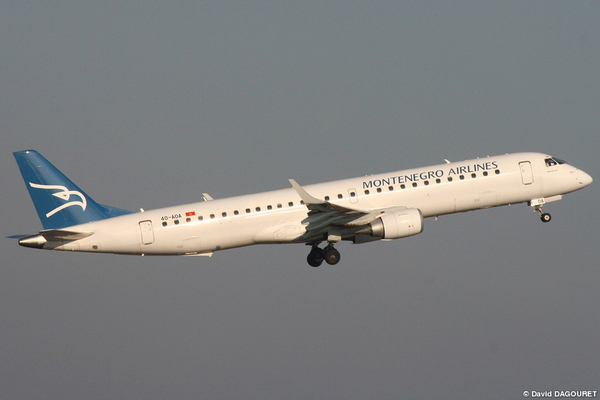 Embraer ERJ 195LR Montenegro Airlines
