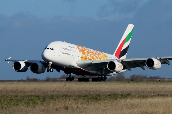 Airbus A380 Emirates / Expo2020 Livery
