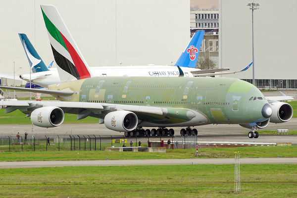 Premier vol du dernier A380