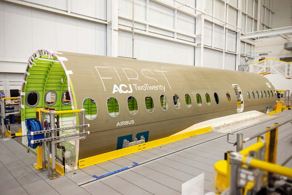 Premier Airbus ACJ220 