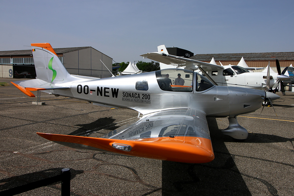 Sonaca 200 au salon France Air Expo à Lyon-Bron