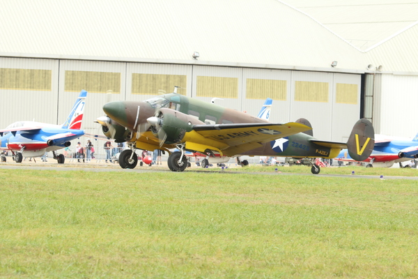 Incident Beech 18 S / F-AZEJ / Air Legend Paris-Villaroche 2021	