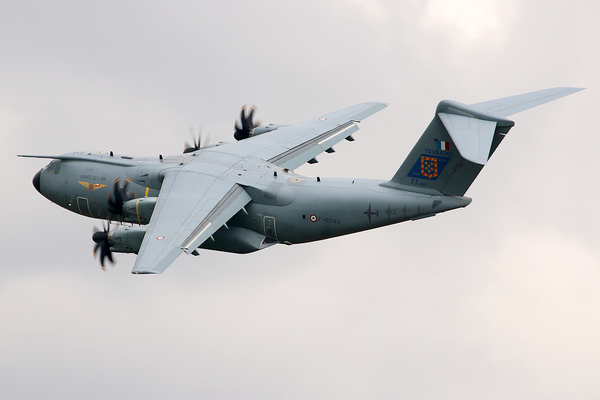 Airbus A400M tactical display au meeting Air Legend Paris Villaroche