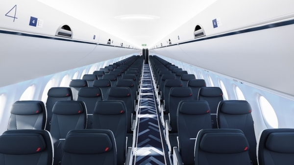 Cabine Airbus A220 Air France