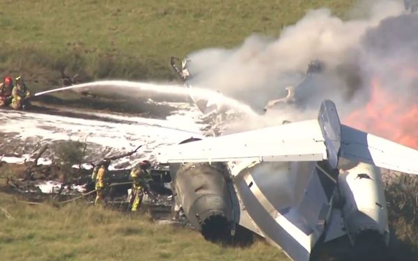 Accident au décollage d'un MD87 aux Etats-Unis