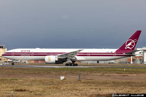 Livrée retro Boeing 777 Qatar Airways