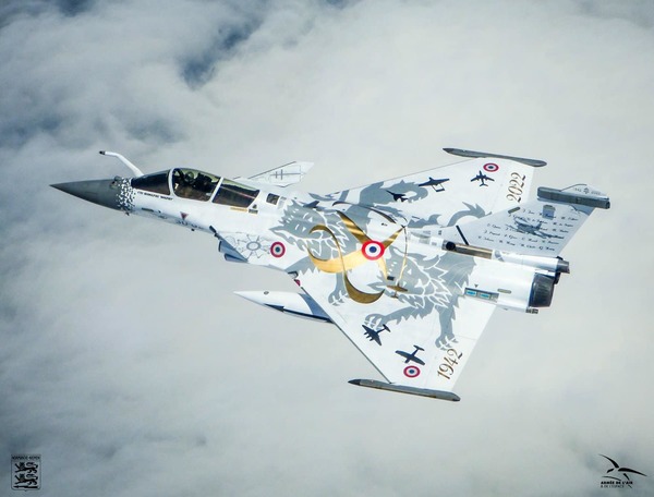 Rafale livrée spéciale 80 ans du régiment de Chasse 2/30 Normandie-Niémen Rafale livrée spéciale 80 ans du régiment de Chasse 2/30 Normandie-Niémen