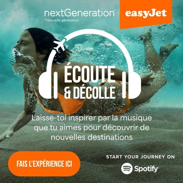 partenariat entre easyjet et Spotify