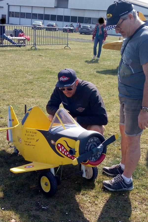 North American T-6 à pédales