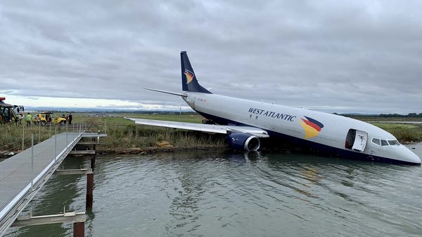 Accident Boeing 737 EC-NLS exploité par West Atlantic à Montpellier 