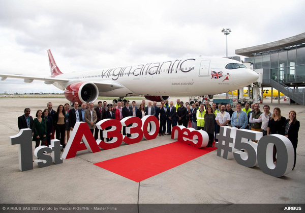 Airbus A330neo Virgin Atlantic