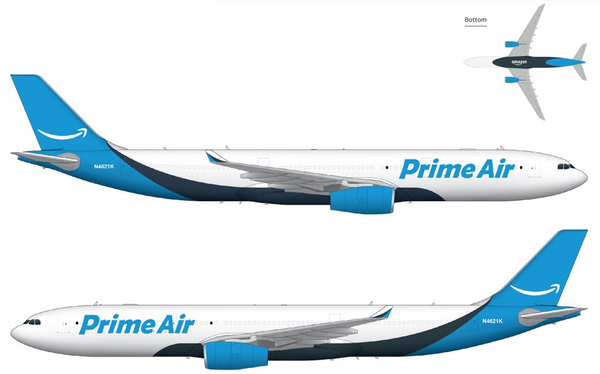 Airbus A330-300P2F Prime Air