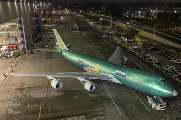 Le dernier Boeing 747 quitte l’usine d’Everett