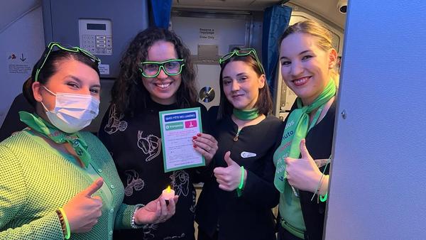 Transavia célèbre la Fête des Lumières