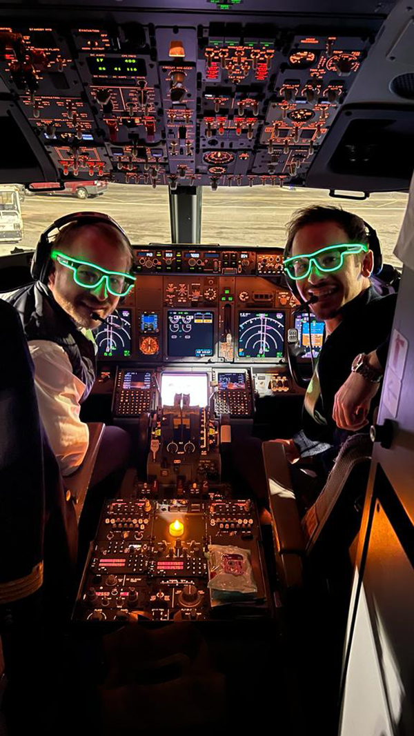 Transavia célèbre la Fête des Lumières