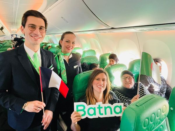 Vol inaugural de Transavia vers Batna