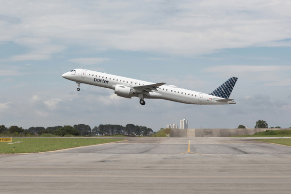Porter Airlines prend livraison de ses premiers Embraer E195-E2 Porter Airlines prend livraison de ses premiers Embraer E195-E2