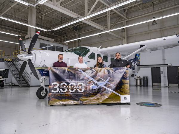 Textron Aviation livre le 3000e Cessna Caravan