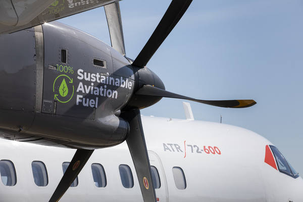 ATR 72-600 100 % SAF