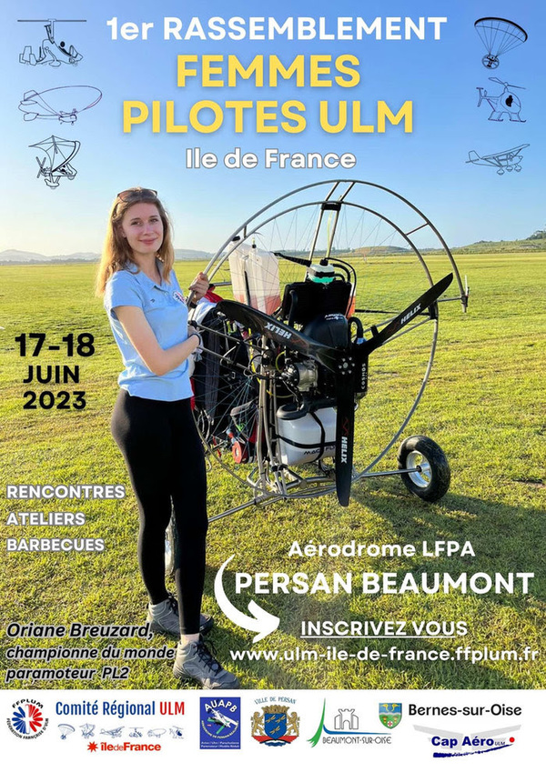 1er rassemblement des femmes pilotes ULM