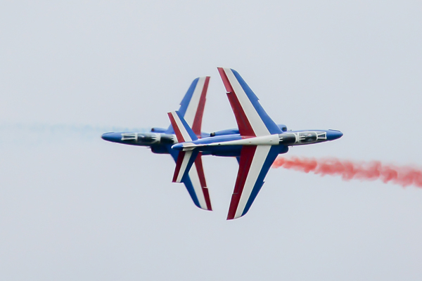 70 ans de la Patrouille de France - démonstration Salon de Provence