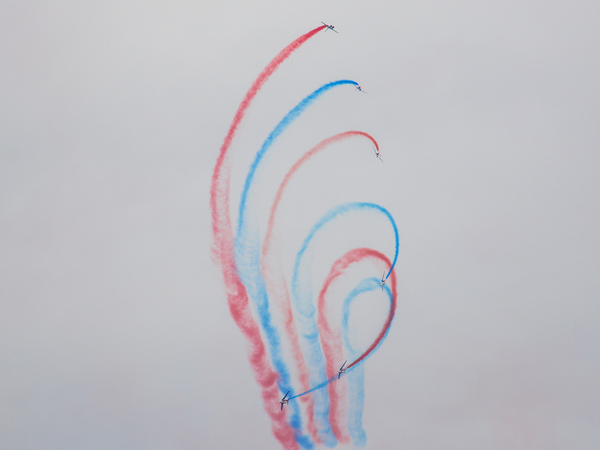 70 ans de la Patrouille de France - démonstration Salon de Provence