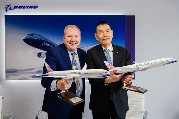 Le Bourget 2023 : China Airlines commande des Boeing 787