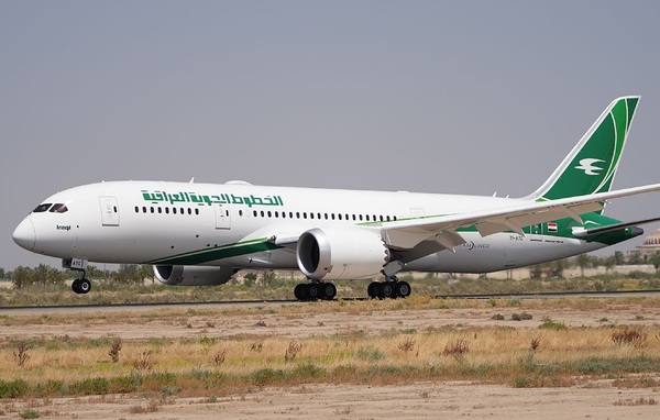 Iraqi Airways reçoit son premier Boeing 787