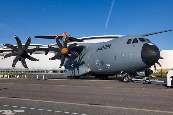 L'A400M de retour au musée Aéroscopia de Toulouse