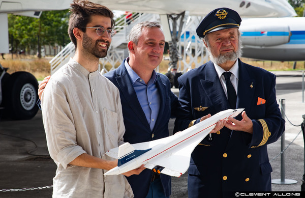 Lancement du produit LEGO Le Concorde à Aeroscopia