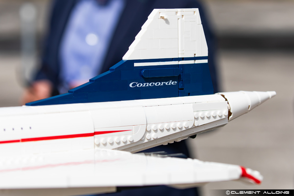 Lancement du produit LEGO Le Concorde à Aeroscopia