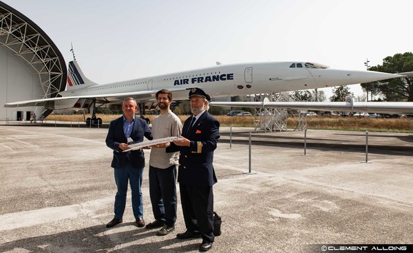 Lancement du produit LEGO Le Concorde à Aeroscopia