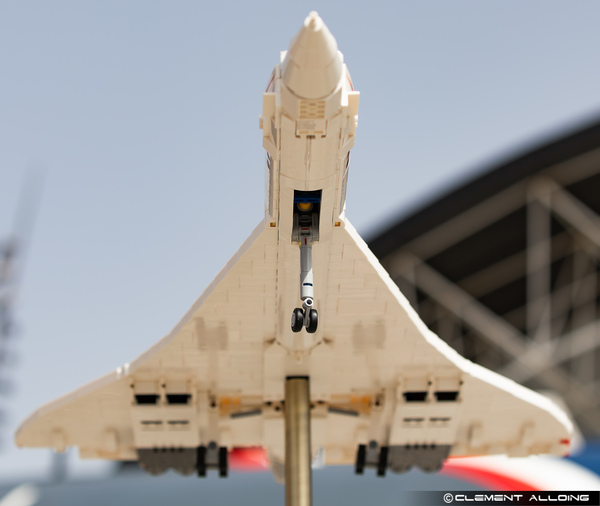 Lancement du produit LEGO Le Concorde à Aeroscopia