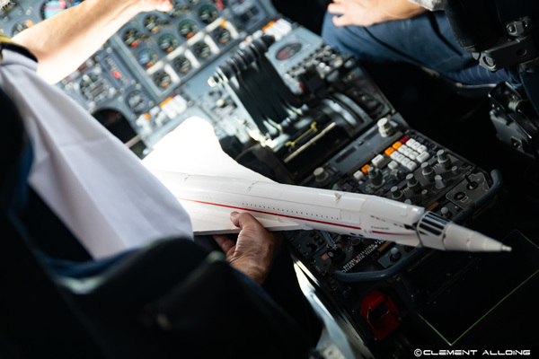 Lancement du produit LEGO Le Concorde à Aeroscopia