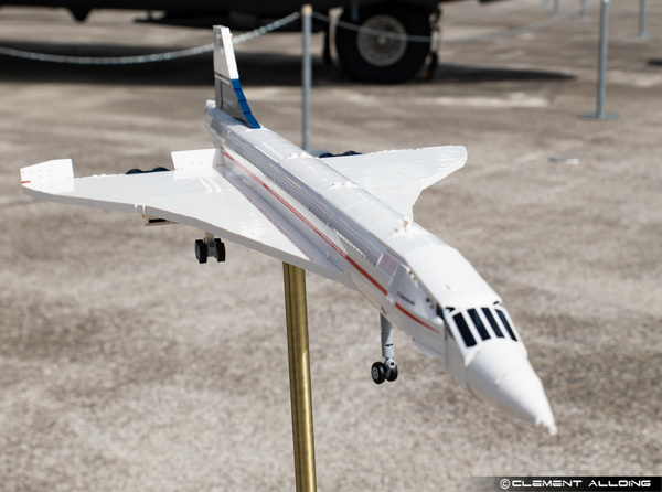 Lancement du produit LEGO Le Concorde à Aeroscopia
