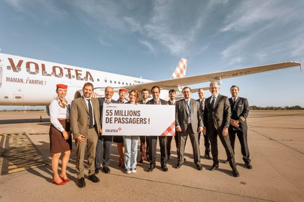 Volotea a célébré son 55 millionième passager 
