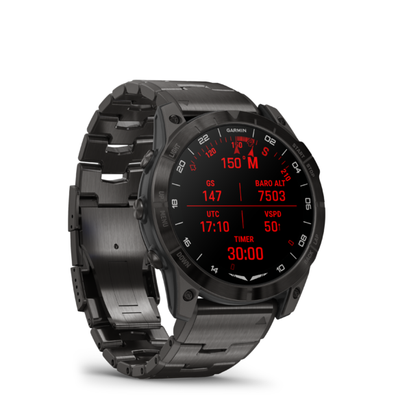 Garmin présente sa nouvelle montre connectée conçue pour les pilotes, la D2 Mach 1 Pro