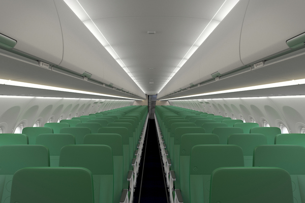Cabine Airbus A320neo Transavia