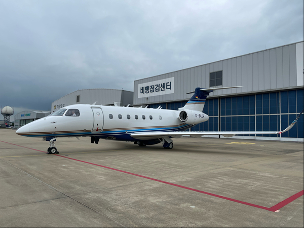 Embraer livre un Praetor 600 à la Corée du Sud