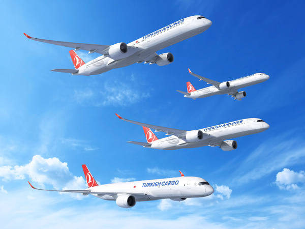 Turkish Airlines commande 200 appareils d'Airbus