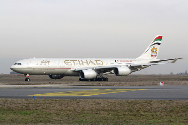 Airbus A340-500 Etihad Airways