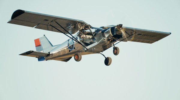 Un G1 vole à l'aide d'une propulsion à l'hydrogène