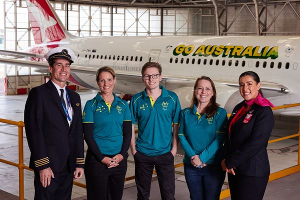Boeing 787 Dreamliner Qantas "Go Australia"