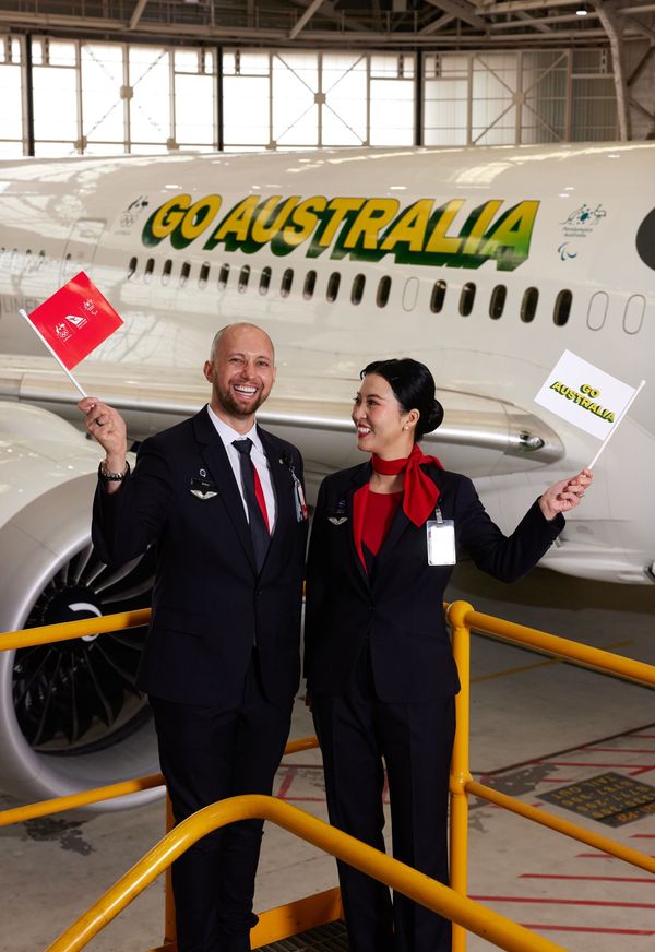 Boeing 787 Dreamliner Qantas "Go Australia"