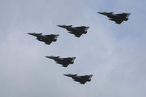 Répétition 14 juillet 2024 à la BA123 d'Orléans Bricy