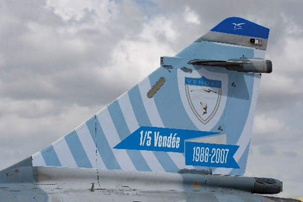 L'armée de l'air relance la 5e Escadre de chasse et l’escadron 1/5 "Vendée"