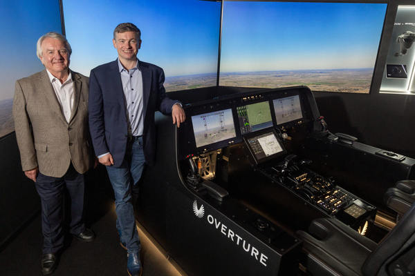 Farnborough 2024 : Boom dévoile le cockpit de son futur avion supersonique