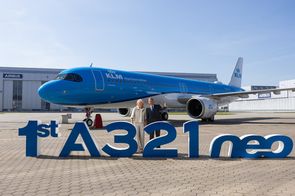 KLM prend livraison de son premier Airbus A321neo